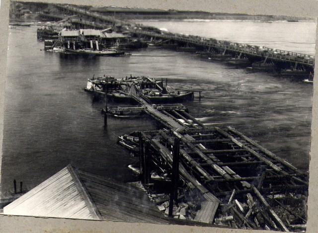Общий вид постройки после передачи Мостотресту. 8 сентября 1934г.