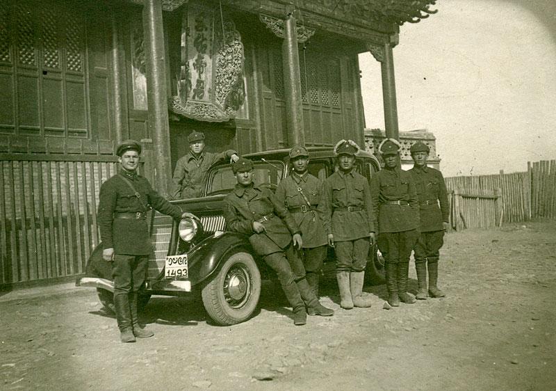 МНРА и РККА фотография на память. Монголия 1938-1939 гг