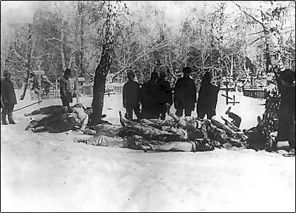 На рассвете 18 июня 1918 г. членов Совета вывели за город (якобы для отправки в Тулун) и расстреляли.