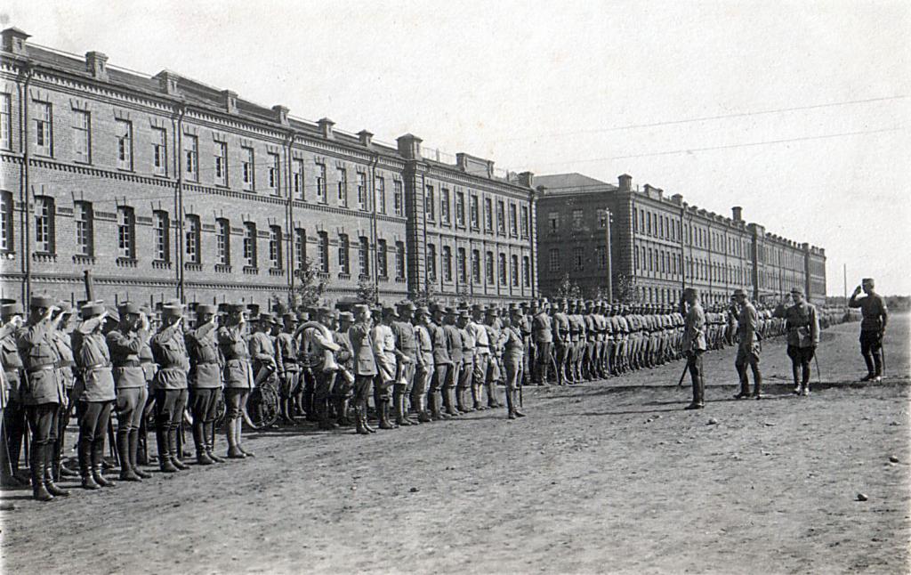 Празднование второй годовщины битвы у Зборова (Иркутск, 2 июля 1919 год)