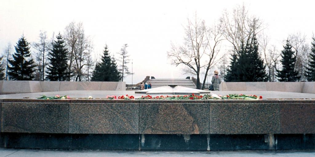 Иркутск, 1990. Вечный огонь