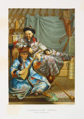 Забайкальские буряты. Рисунок