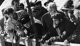 Фидель Кастро в Братске