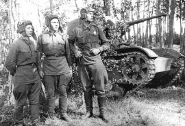 Экипаж танка Т-26