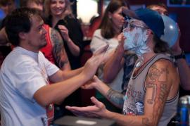 Александры - Монохонов и Горский, на вечеринке по случаю 15-летия «Tattoo-Перца».