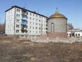 Часовня воздвигнута на том самом месте, где стоял некогда большой Вознесенский собор.