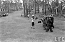 Братск в 1959. Съёмки журнала "Life"