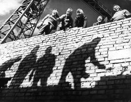 Ударная комсомольская стройка в Саянске