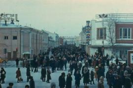 Советский Иркутск. Перекрёсток улиц Дзержинского и Урицкого