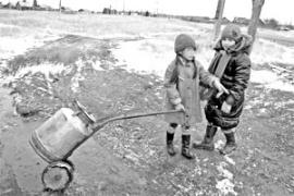 Воду берут с водокачек в Будаговском МО
