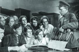 Идет учеба по противовоздушной обороне