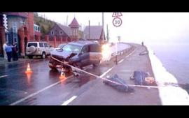 Это фото с места ДТП в Листвянке 6 июля