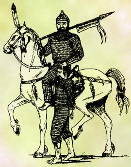 Пленённый хазар. Рисунок 19 в.