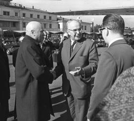 Президент Густав Гусак в Иркутске