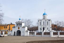 Храм на месте падения "Руслана" 