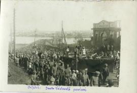 Седьмой Полк на празднике святого Вацлава - покровителя Чехии, Иркутск, 28 сентября 1918.