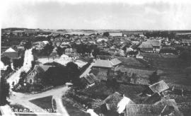 Кражай с высоты птичьего полета. 1931. http://kehilalinks.jewishgen.org/Kraziai/history_jewish_khroz.htm