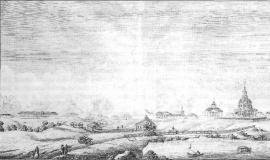 Вид Тельминской фабрики. 1827 г.