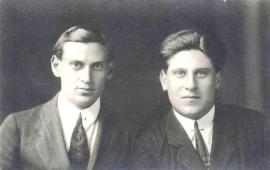 Мильнеры Евгений и Анатолий Гавриловичи. 1928. Иркутск.