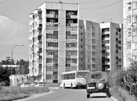 Это единственный город Иркутской области, где нет ни одного деревянного дома