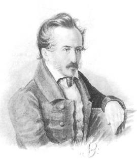 С.Г. Волконский. Акварель Н.А. Бестужева. 1840-е гг.