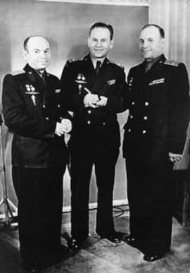 Братья Доронины (слева направо): Николай, Владимир, Анатолий
