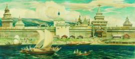 Б. Лебединский. Иркутский острог