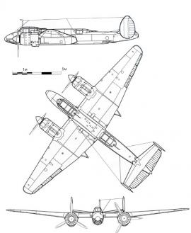 Ту-2. Техническая схема