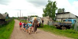 Ребятишки из Бирюсинского детского дома