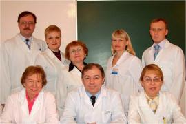 Н. П. Кузнецова с коллегами
