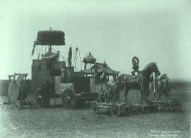 Колесница Майдари. Буддийский праздник. 1890-е годы. Из собрания Библиотеки конгресса США