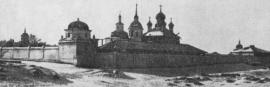 Общий вид Троицко-Селенгинского монастыря в начале XX века