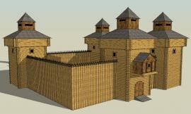 Иркутский острог. Реконструкция