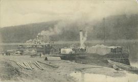 Село Усть-Кут. Пристань. До 1917