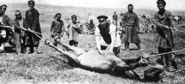 Обряд жертвоприношения, начало ХХ века