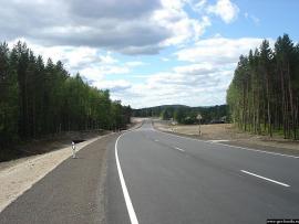 Выемка, вид с моста через реку Иркут (грузовой обход города Иркутска)
